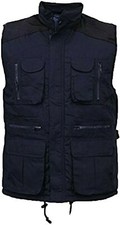 Blue Bodywarmer Padded Gilet