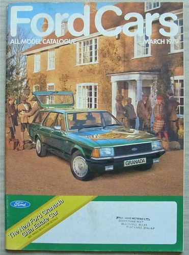Ford car range - range, sales