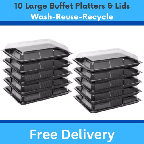 10x large black - large, catering