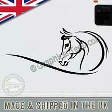 Horse Box Graphics Stickers Horsebox Trailer Custom Vinyl Side Graphic Decals x2