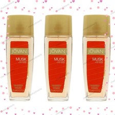 3x Jovan Musk for Women Body