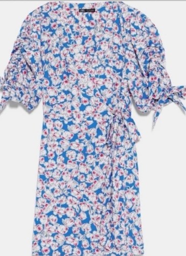 Zara wrap dress floral - wrap,