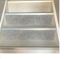 Silver glitter wallpaper - silver,