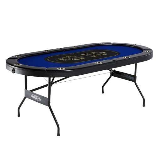 Folding poker table - table, player