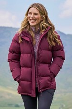 Mountain Warehouse Women's Padded Snow Jacket Ladies Water Resistant Winter Coat