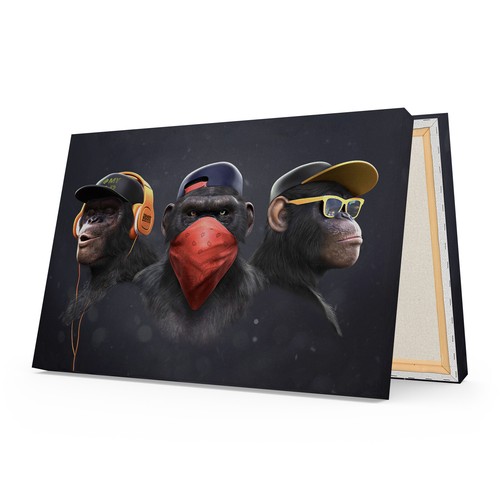 Banksy canvas print swag - canvas, 3