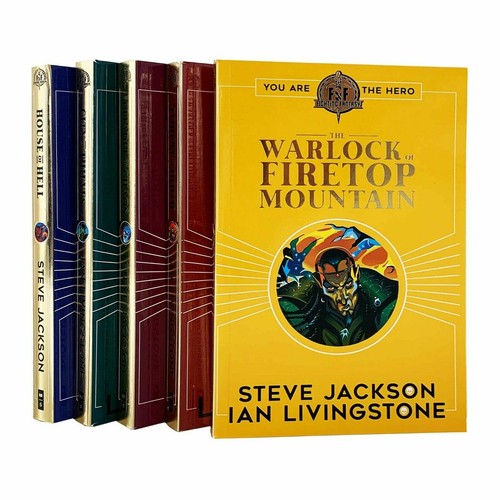 Fighting fantasy rpg books - fantasy,