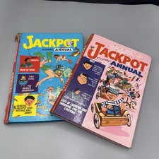 Two Jackpot Comic Annuals 1965