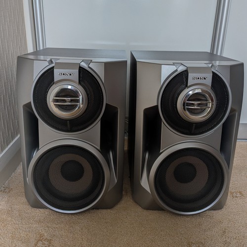 Sony bx5 pair bookshelf - of,
