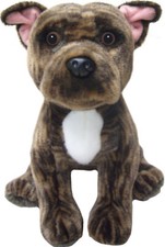 12" Brindle Staffordshire Bull