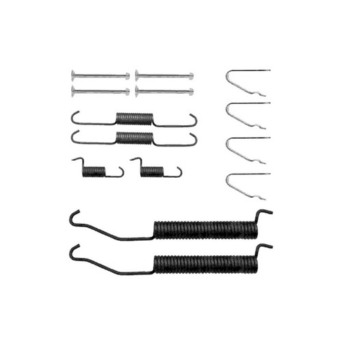 Brake shoe fitting kit springs - shoe,
