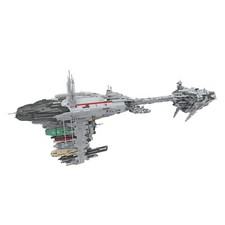 Medical Frigate Ship Spaceship Transport Model from Movie 5734 Pieces MOC Build