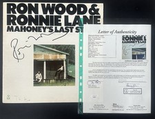 Ronnie Wood Hand Signed