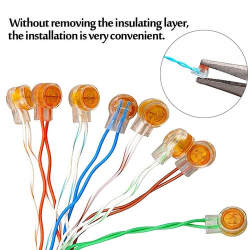 Telephone cable repair splice - telephone,