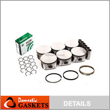 Pistons and Rings fit 98-10 Chrysler Dodge 2.7L V6 DOHC VIN R U T