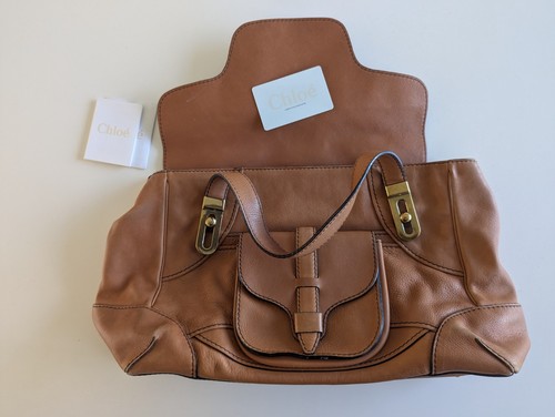 Chloé rust shoulder bag - rust,