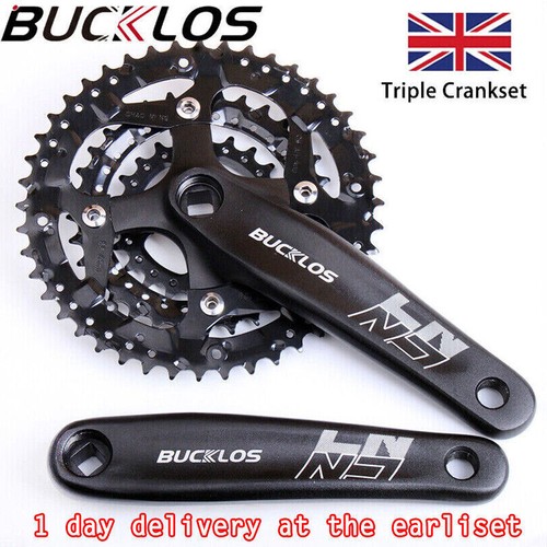 Mtb bike triple speed crankset - bike,