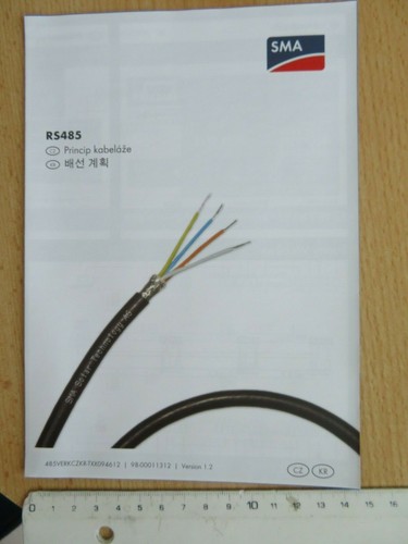 Sma cabling principle 485 - principle, rs