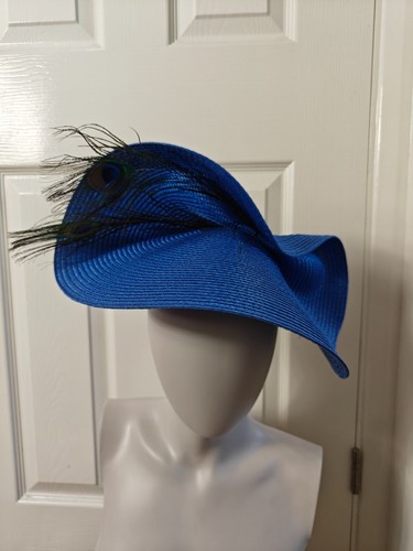 Blue large straw - blue,