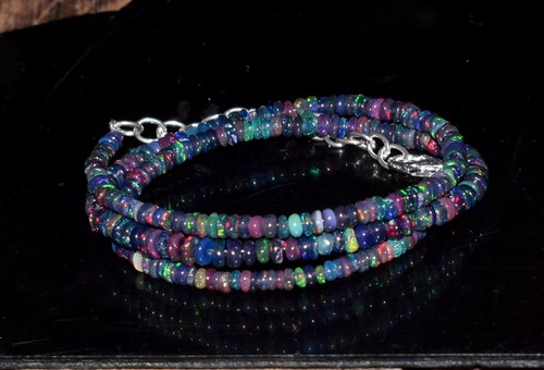 925 silver natural black - silver,
