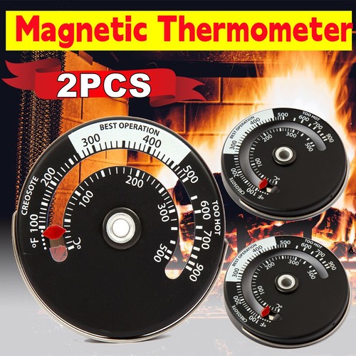 Magnetic stove thermometer - 2x,