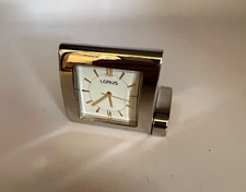 Vintage Lorus Travel Clock  Working