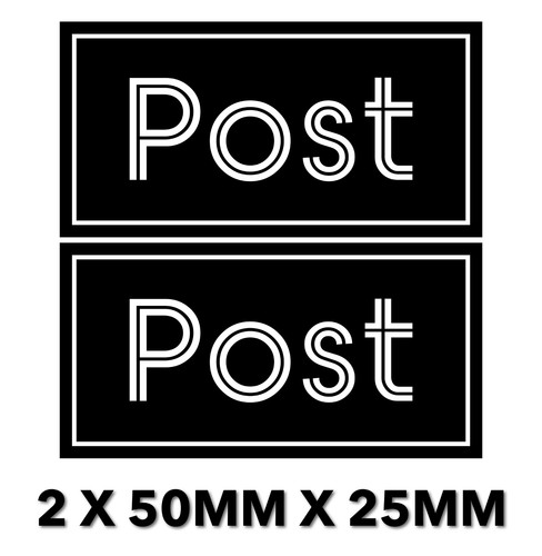 Sticker post royal - mail, letter