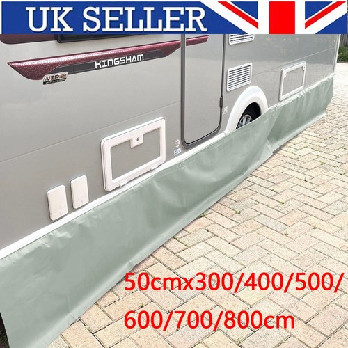 Caravan awning draught - awning, skirt