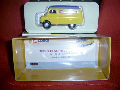 Cc02601 corgi bedford van - corgi, ca