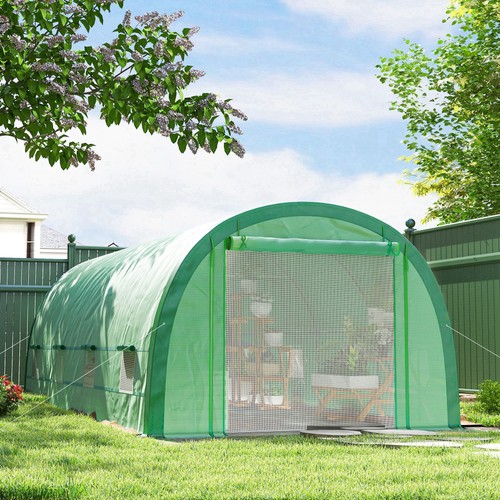 Upgraded polytunnel - 6,