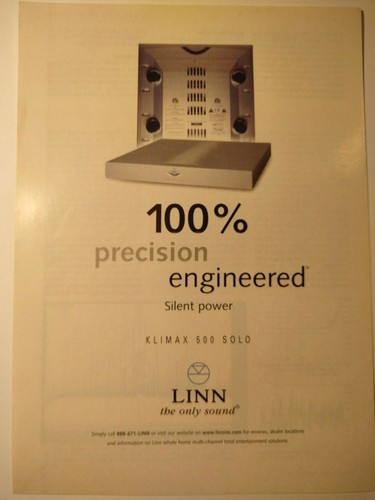 Linn 100 precision engineered - linn,