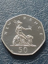 1971 PROOF 50p Britannia Large