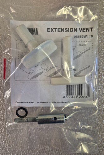 Fiamma white vent extension - white,