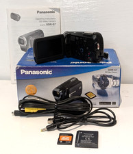 Panasonic SDR-S7 SD Camcorder Video Camera + Charger Lead - Tested