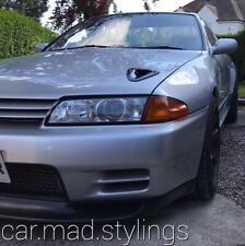 Bullet Type 3 Bonnet Vent Black Plastic/Scoop/Air Intake Universal/VXR/RS/GTI