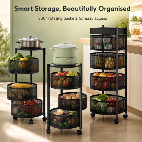 4tier mobile kitchen - 3-4tier,