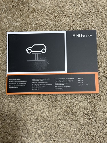New mini service book - new,
