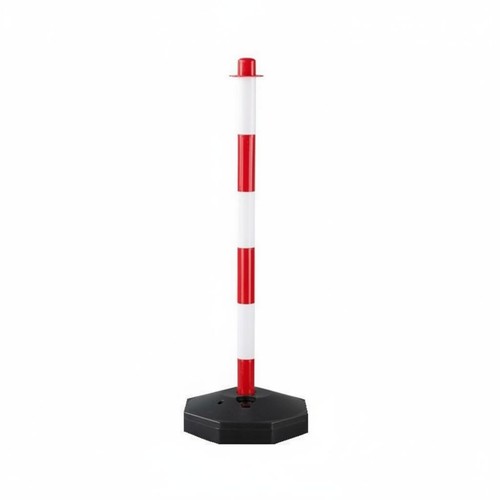 Plastic warning pole - pole, collision