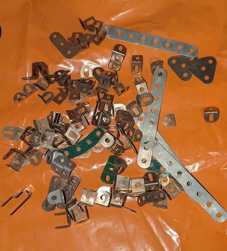 Vintage meccano job lot small - vintage,