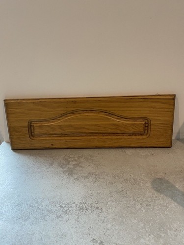 Solid oak kitchen drawer front - solid,