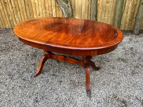 Antique inlaid cherry wood