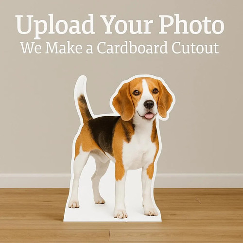 Custom pet cardboard cutout - custom,