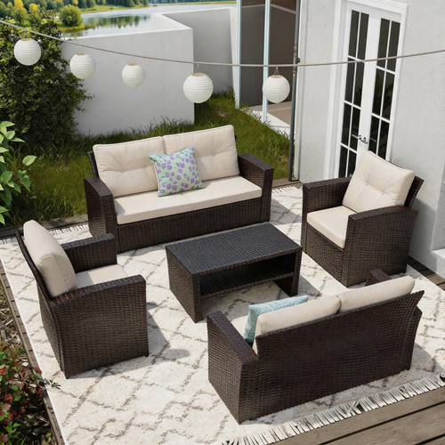 Seater rattan garden - rattan,
