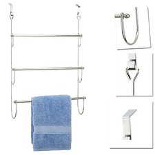Chrome Over Door Towel Rail 3