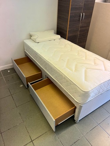 Single 3ft divan bed with - single,