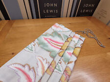 John Lewis MTM W56.5 x D97cm Roman Blind Jane Churchill Piper RRP £231