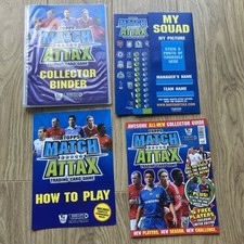 Topps Match Attax Collector Binder 2008/09 + Trading Card Game Bundle