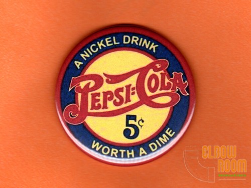 One round pepsi cola - 2.25",