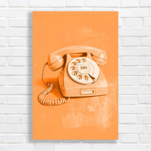 Vintage pink rotary - vintage, phone