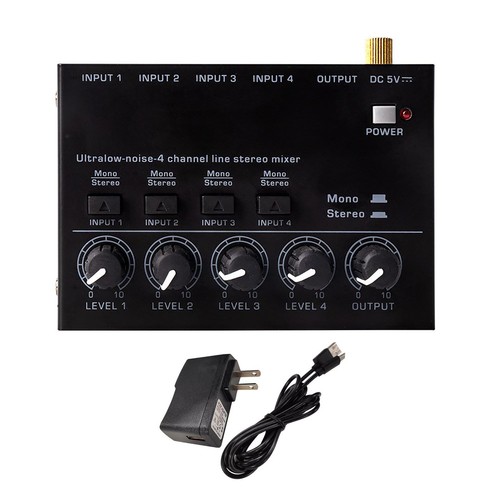 Ultra low noise channel - channel, line